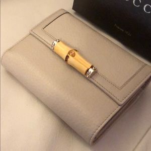 Authentic Gucci leather wallet